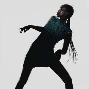 NWT ZARA WRINKLED RELIEF MINI DRESS